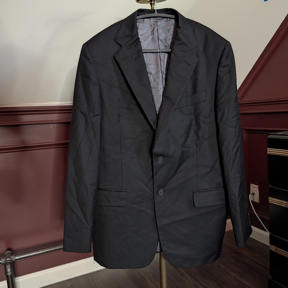 JOSEPH ABBOUT COLLECTION Loro Piana Super 130s Striped Wool Jacket miUSA
